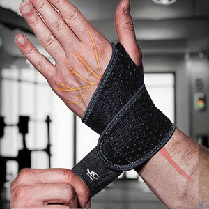 Dành cho người lớn thể thao cổ tay bọc bông và polyester nén dây đeo cho tập thể dục cử tạ viêm gân ống cổ tay viêm khớp - Product Image 6