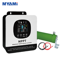 Contrôleur Complémentaire Éolien Solaire MYAMi MPPT 20A 35A Auto 12/24/36/48V pour Génération d'Énergie et Charge Intelligente Éolienne Solaire PV