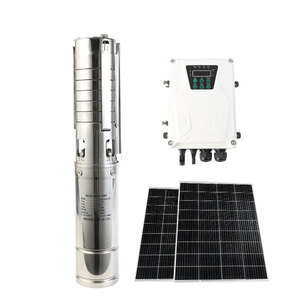 Bomba de Agua Solar sin Escobillas de 4 Pulgadas, Conjunto Completo de Bomba de Agua Solar para Riego Agrícola, Bomba de Agua Solar 4YYD5-72-72-1100 - Product Image 3