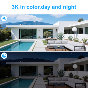 V380 Pro 6MP Ultra HD ai phát hiện con người ứng dụng báo động đẩy 10x Zoom 3K <span class=keywords><strong>Camera</strong></span> nhìn đêm đầy màu sắc với các tùy chọn lưu trữ dữ liệu đám mây - Product Image 3