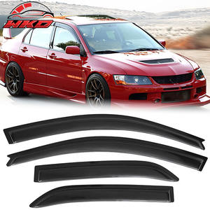 Viseras Acrílicas para Ventanas de Mitsubishi Lancer 02-07, 4 Piezas, Protección Contra Sol y Lluvia - Product Image 1
