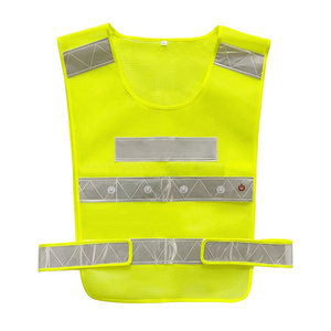 LED-Leuchtweste Reflektierende Sicherheitsweste Hochsichtbare Warnweste für Radfahren Laufen Outdoor-Nachtaktivitäten - Product Image 3