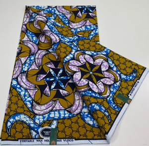 Tela de algodón puro africano para ropa Ankara - Product Image 2