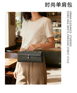Nuova Borsa a Tracolla Piccola Quadrata da Donna di Lusso Leggero, Semplice e Retrò, Versatile, con Patta Lunga - Product Image 6