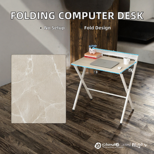 Nuevo Escritorio de Computadora Plegable de Madera, Moderno y Sencillo, Instalación Gratuita, Multifuncional, Mesa Auxiliar para el Hogar - Product Image 2