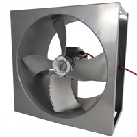 Gezahntes Profil Aluminium-Axialventilatorblatt Ultra-Leiser Lüfter für Gewerbliche Klimaanlagen und Kühlgeräte