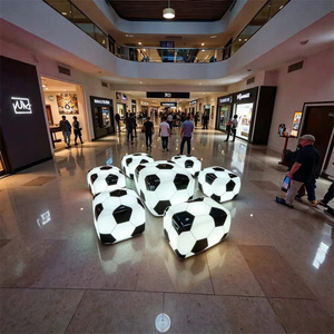 <span class=keywords><strong>Tavolo</strong></span> e Sedia da <span class=keywords><strong>Giardino</strong></span> a Tema Calcio Luminosi e Creativi per Esterni - Product Image 2