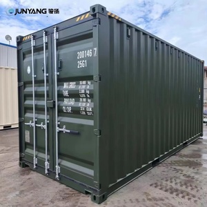 ตู้คอนเทนเนอร์ขนส่งสินค้าขนาด 20 ฟุต คุณภาพสูง ขายดี พร้อมพื้นไม้เหล็กคอร์เทน ได้รับการรับรอง CSC สำหรับขนส่งสินค้าแห้ง - Product Image 1