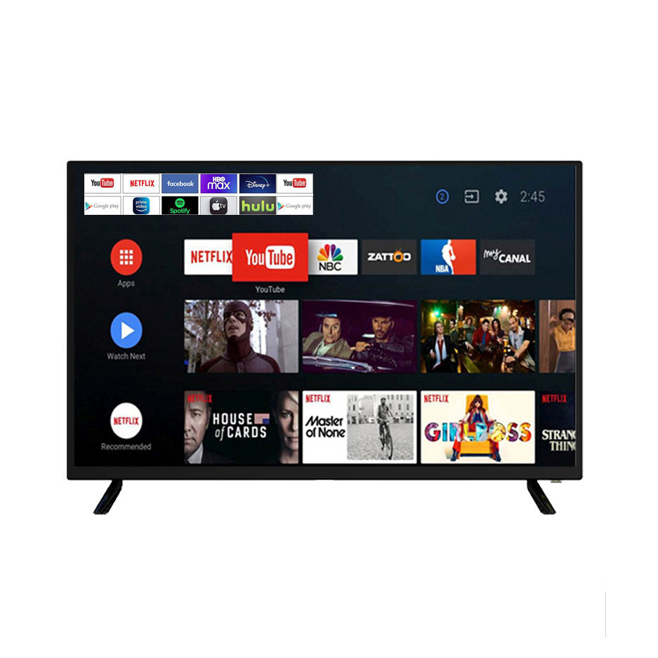 Flat Screen Sharp Smart Tv Google Home Google Play Hulu Home Alone