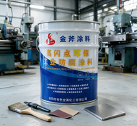 Peinture alkyde à point d'éclair élevé, peinture de finition pour structures en acier, peinture industrielle antirouille et anticorrosion