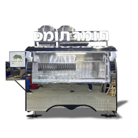 Ukung Ce Goedgekeurd Hot Dog Burger Trailer Concessie Stand Voedsel Aanhanger In Eu Markt Mobiele Catering Voedsel Winkelwagen