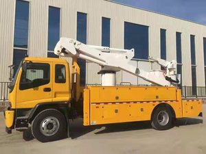 18m 24m 26m veicolo di lavoro aereo avanzato isolato secchio camion <span class=keywords><strong>veicoli</strong></span> <span class=keywords><strong>speciali</strong></span> per l'ingegneria municipale per la vendita - Product Image 6