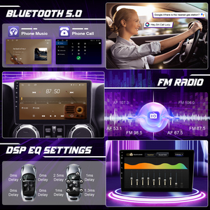 <span class=keywords><strong>Per</strong></span> Jeep Compass/Patriot 2009-2017, Autoradio Android con Carplay Wireless 2+32GB, GPS, Wi-Fi, Mirror Link e Telecamera di Retromarcia - Product Image 4