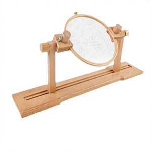 Practical Eco-friendly Fashion Rectangular Solid Wood DIY Sewing Tools Desktop <b>Embroidery</b> <b>Frame</b> - Product Image 4