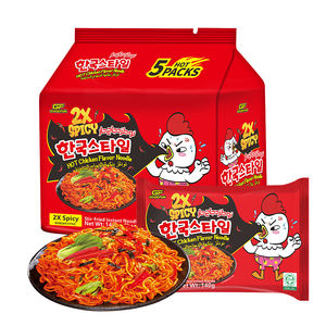 OEM Sabor Stir <span class=keywords><strong>Fried</strong></span> Ramen 140g Pollo picante 2X Fideos instantáneos picantes - Product Image 5