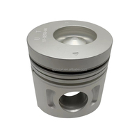 Pistón para Motor Diésel D4AL, 4 Cilindros, Diámetro de 100 mm, Alta Calidad OEM 11-8EG0-00-UT, Plateado, 1 Año de Garantía