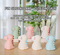 Lampe de nuit en silicone pour enfants, bébé, LED, douce au toucher, à intensité variable, lumière de chevet, cadeau mignon pour la chambre d'enfant, vente chaude