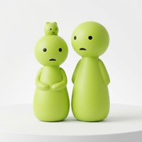 Poupée gonflable Smiski en PVC personnalisée, figurine de dessin animé qui brille dans le noir, ensemble en vente