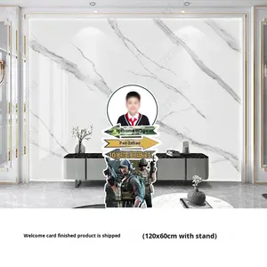 ชุดตกแต่งวันเกิดธีมเดลต้าแอคชั่น สำหรับเด็กอายุสิบปี ป้ายต้อนรับ ฉากหลังกระดาน KT หมวก ลูกโป่ง จัดแต่งจากจีน - Product Image 4