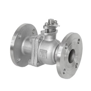 Vanne à boisseau sphérique en acier inoxydable 2 pièces, classe 150, pour l'industrie pétrolière et gazière, à extrémités à brides, à passage plein, avec support de montage direct, flotteur à boule OEM - Product Image 1