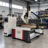 Machine de fraisage CNC pour le bois HYSEN 1325 1530 ATC, routeur CNC pour le travail du bois, pour contreplaqué, aluminium, mousse, pierre, EPS
