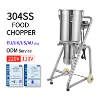 Commerciële industriële voedselhakker groente- en fruithakker mixer zware industriële blender voedselblender mixer