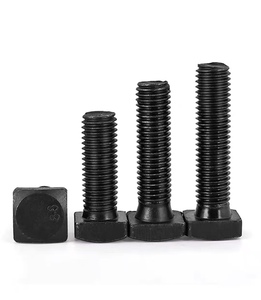 Pernos de cabeza cuadrada de acero al carbono M12 * 50 de grado 8,8 y tornillos de máquina con tuercas rectangulares de 150mm de largo - Product Image 3