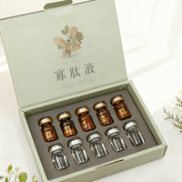Cajas de Papel Personalizadas con Logotipo Estampado en Caliente para Envases de Péptidos de 3 ml y 5 ml, Cajas para Viales de Péptidos