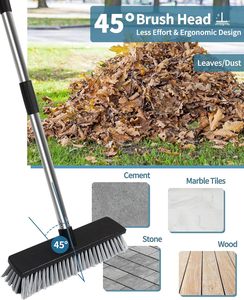Multifunctional Telescopic Steel Chenille Broom Eco-Friendly Pet Hair Removal <b>Brush</b> Household <b>Floor</b> Dust Mop - Product Image 5