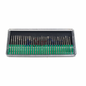 Set di punte diamantate da <span class=keywords><strong>HP</strong></span> dentale D per manipoli dritti utilizza frese diamantate da laboratorio - Product Image 6
