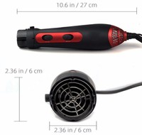Professionnel 3 en 1 brosse à Air chaud Pro Tech kératine bigoudi peigne électrique une étape volumateur sèche-cheveux pour les Salons