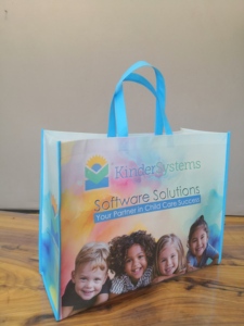 Eco Non Woven Fabric Carry Shopping and Promotion Ultrasonic Heat sealed Customized Printed TNT ORGANIC <b>BAG</b> - Product Image 4