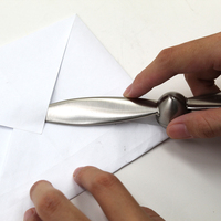 Ouvre-lettres en forme d'hélice, design personnalisé avec logo, fabriqué en usine, idéal pour les souvenirs et cadeaux d'affaires