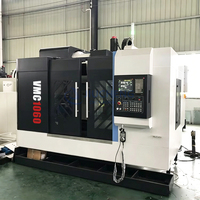 Centro de Mecanizado Vertical CNC VMC1060 de 3 Ejes con un Solo Husillo BT40, Control GSK y Recorrido de 1100x600x600