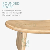 Tabouret de méditation en bambou Banc de méditation confortable pour des exercices de respiration détendus Tabouret de yoga robuste Banc de prière