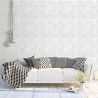 Autocollant en vinyle de décoration de maison, autocollant mural en mousse 3D de différentes couleurs