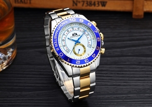 Reloj Automático de Lujo PAULAREIS P, Nuevo, Resistente al Agua, de Acero Inoxidable, Moderno, Mecánico, Deportivo, para Hombre - Product Image 3