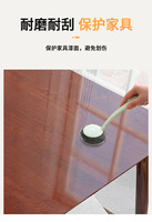 Film PET transparent auto-adhésif étanche à l'huile et à la chaleur Panneaux muraux de protection de meubles pour table et meubles