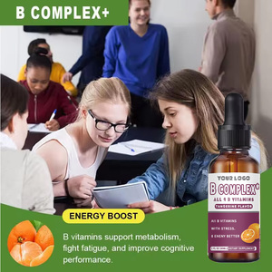 Integratore Liquido Senza Alcol di Complesso Vitaminico B, <span class=keywords><strong>8</strong></span> Vitamine B Complete per Energia e Supporto del Metabolismo per Adulti e Bambini - Product Image 3