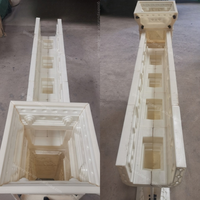 Moule en Plastique ABS pour la Fabrication de Balustrades d'Escalier, de Rampes de Balcon et de Piliers en Ciment Béton