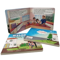 Brochures en papier couché personnalisées de haute qualité et bon marché pour l'éducation préscolaire des enfants avec impression offset