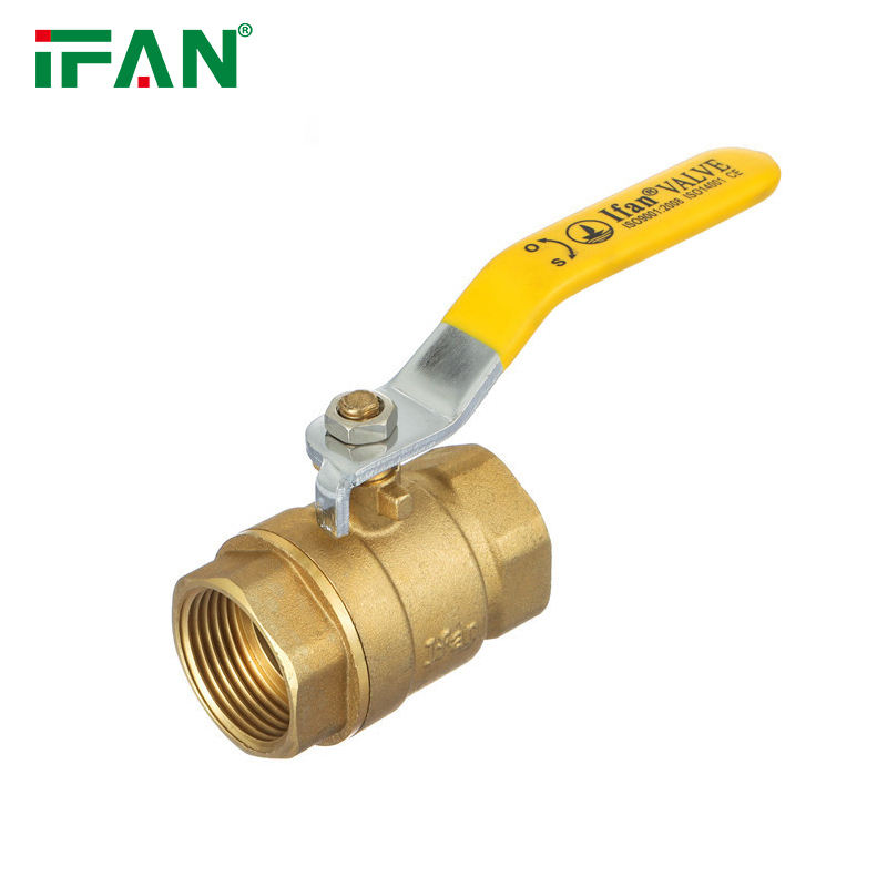 Válvula de bola de latón hembra
