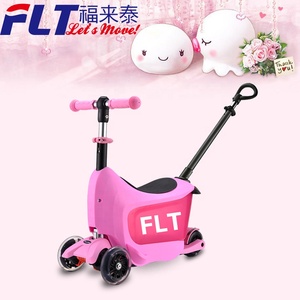 I bambini di Alta qualità Nuova sede del <span class=keywords><strong>bambino</strong></span> di scooter con uso di stoccaggio e barra di spinta per <span class=keywords><strong>3</strong></span> in 1 - Product Image 2