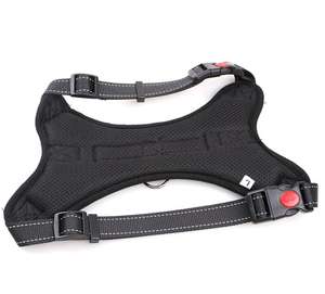 簡単なコントロールハンドルを備えた工場で新しい通気性のあるペットオックスフォードベスト大型および中型犬用のプルドッグハーネスなし - Product Image 5