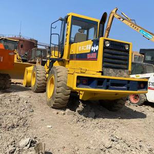 Chargeuse sur pneus Komatsu WA300 d'occasion de haute qualité, moteur Caterpillar, Kawasaki, bon état, prix bas, importée du Japon, stock Shanghai - Product Image 5