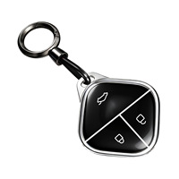 Étui de clé de voiture en TPU antichoc Kunasi pour Chevrolet Spark EV avec protection intégrale et taille personnalisable (noir)