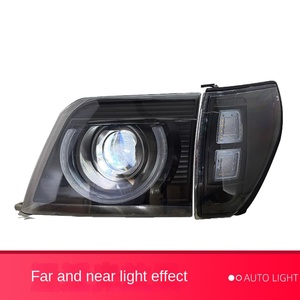 LED Headlight Assembly for LC90 with LED Daytime Running <strong>Light</strong> Bifocal Lens 12V New 6000 <strong>Lumens</strong> 6000K - Product Image 5