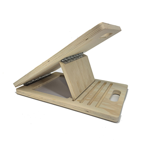Skyhope-D Planche d'équilibre en bois pour la salle de sport, la remise en forme, l'exercice à domicile, le <span class=keywords><strong>yoga</strong></span>, le Pilates, blocs de squat, planche inclinée réglable antidérapante - Product Image 2