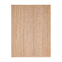 Grand tapis de jute naturel tissé tressé à la main tapis de sol pour la maison Resort Hotel