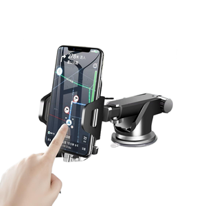<strong>Lotzi</strong> Model A1 3-in-1 Dashboard Air Vent Sucker Car Phone Holder with 360 Rotation Plastic Mount for iPhone 14/12/11 Pro Max - Product Image 1